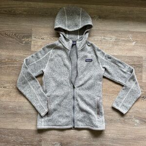 Patagonia Gray Hooded Jacket